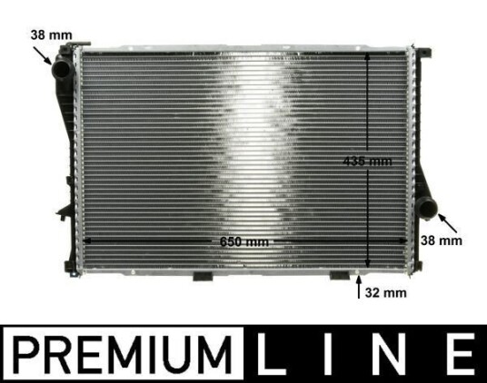 Radiator MAHLE ORIGINAL CR 295 000P