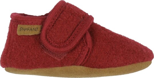 EN FANT Baby ulltøfler Rio Red