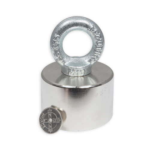 SuperMagneter Super Kraftig Magnet M. Øyebolt Til Magnet Fishing Løftekraft 230 Kg