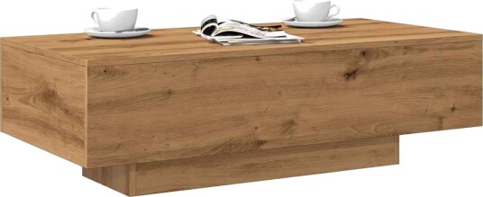 Salongbord artisan eik 100x49,5x31 cm konstruert tre