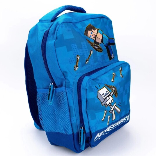 Minecraft Steve & Skeleton Ryggsekk 35x25x12cm