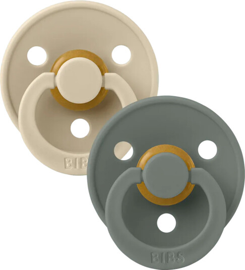 BIBS® Smokk Colour Vanilje/furu 0-6 måneder, 2 stk. BIBS® Smokk Colour Vanilje/furu 0-6 måneder, 2 stk.