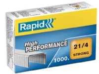 Rapid Strong - Stifter - 21/4 - 4 mm - galvanisert stål - pakke av 1000 - for Fashion F51  Supreme S51