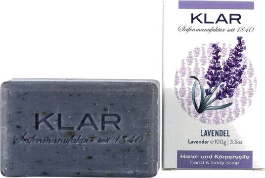 Klar Seifen Scrub Soap Lavender 100 g