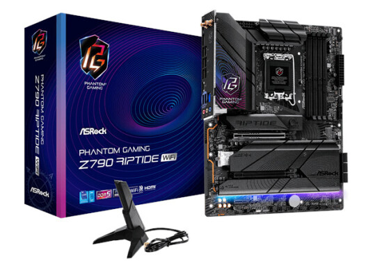 ASRock Z790 RIPTIDE WIFI - Intel Z790 - Intel LGA1700 socket - DDR5 RAM - ATX