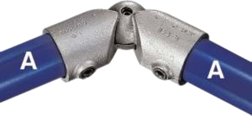 1 ½" veggflens KEE-KLEMME