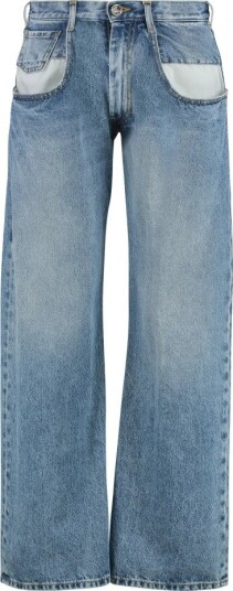 Maison Margiela Dame Jeans Blå S,