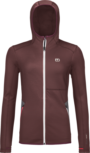 Ortovox Women"s Fleece Hoody Winetasting S Ortovox Women"s Fleece Hoody Winetasting S
