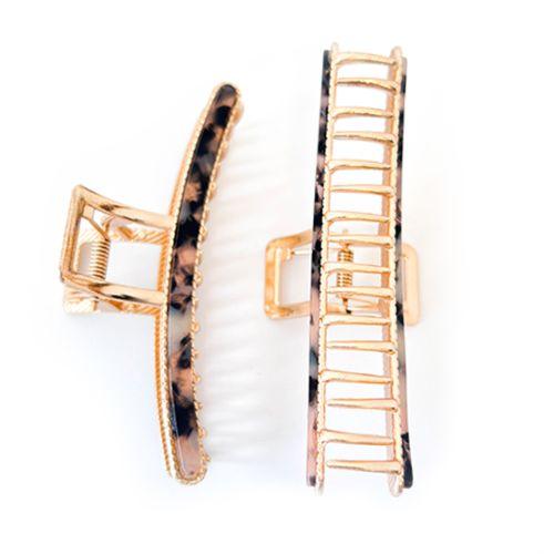 OnFleek, Hairclip Luxe Large Biscuit Bliss OnFleek, Hairclip Luxe Large Biscuit Bliss