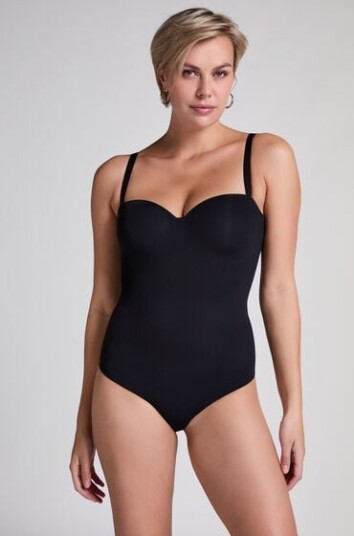 Hunkemöller Glatt polstret body Svart