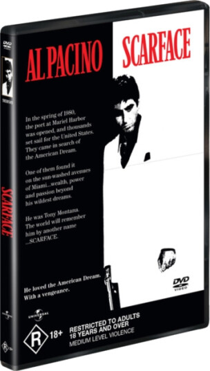 Scarface 1983 DVD