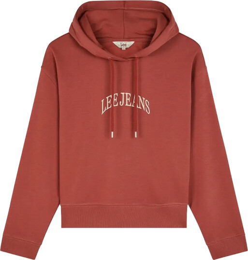 Lee Jeans Hoodie With Logo Pink XL