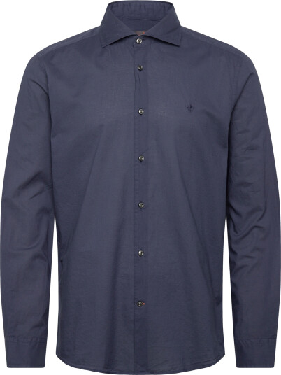Morris Summer Light Weight Shirt Slim Fit   Navy   XXL