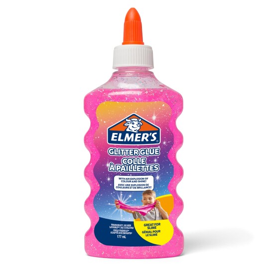 Deltaco Elmers Glitterlim - Rosa Deltaco Elmers Glitterlim - Rosa