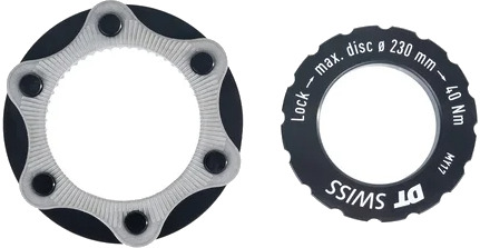 DT Swiss Center Lock Adapter MTB - Centerlock til 6 hulls standard HWZXXX00S1232S 2019