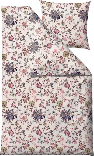 Södahl Sengetøy 100% bomullssatin Södahl Tapestry Rosa blomster