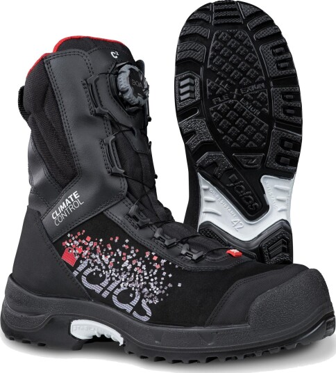 Jalas Vernestøvel 2728 Boa® S3S Zenit Unisex Str. 38 Sort Par