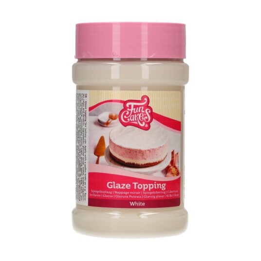 Funcakes Glaze Topping Hvit 375g Funcakes Glaze Topping Hvit 375g