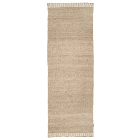 Pure Ullteppe 80x250 cm Natural Beige