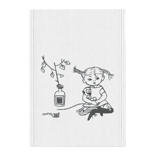 Ekelund   Pippi kjøkkenhåndkle 35x50 cm sukkerdrikke