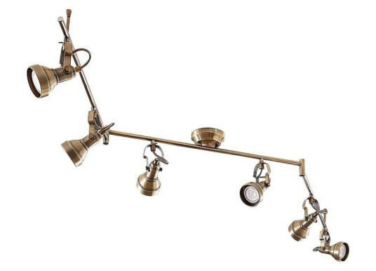 Lindby Taklampe Perseas, 6 lyskilder, GU10