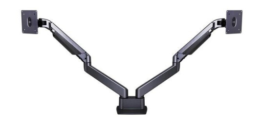 Multibrackets M VESA Gas Lift Arm Dual Side by Side Black Multibrackets M VESA Gas Lift Arm Dual Side by Side Black