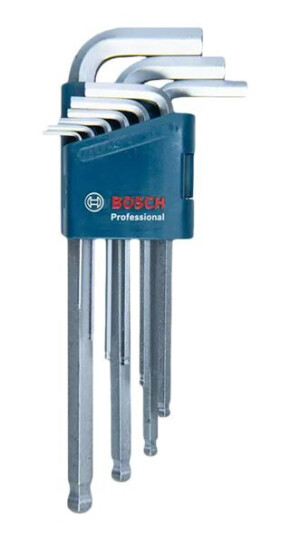 Bosch Professional L-Nøkkelsett 9 Deler - Håndverktøy for Presisjon
