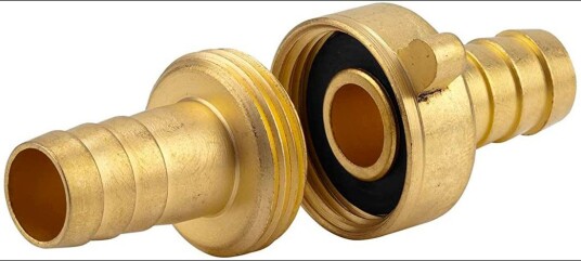 Slangekobling Gardena 7151 20 Messing slangekoblingssett 26,5 mm 13 mm
