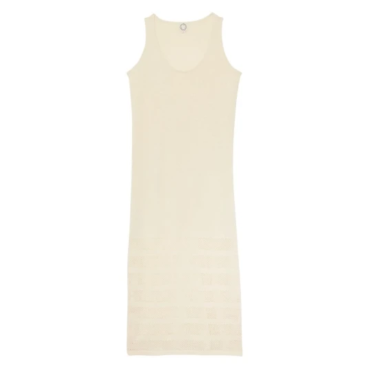 Ines de la Fressange Paris Dame Kjoler Beige L,