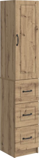 vidaXL Skapsett 2 pcs Artisan eik 33 x 34,5 x 87 cm Konstruert tre vidaXL Skapsett 2 pcs Artisan eik 33 x 34,5 x 87 cm Konstruert tre