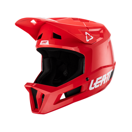 Junior Leatt MTB Gravity 1.0 Helhjelm Fire