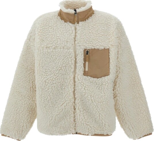 Polo Ralph Lauren Relaxed Fit Pile Fleece Jacket   CLUBHOUSE CREAM   M