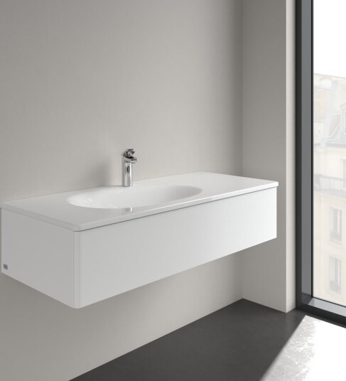 Villeroy Og Boch V&B ANTAO C+ 120X50 M/SKJULT OVERLØP HVIT ALPIN 4A77LBR1