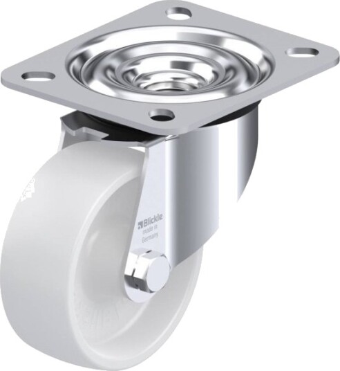 Blickle 543538 Le-Po 80G Hjul - Hjuldiameter: 80 Mm - Bæreevne (Maks.): 150 Kg - 1 Stk