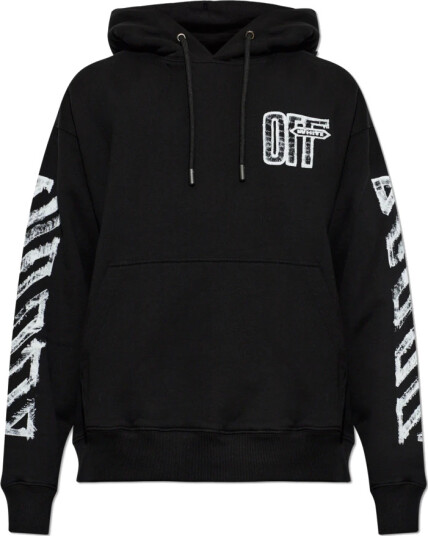 Off White Herre Gensere & Hettegensere Svart XL,