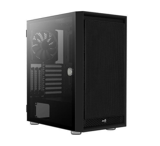 Aerocool Graphite V1 Midi Tower Kabinett Svart