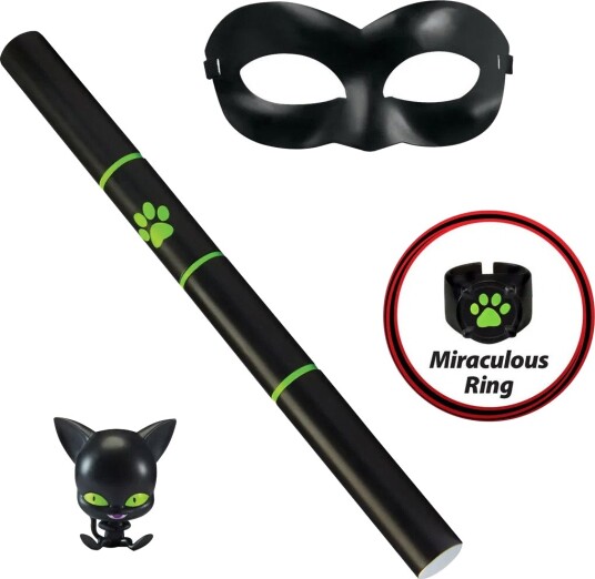 Miraculous Ladybug Cat Noir Rollespillfigur 4+ År