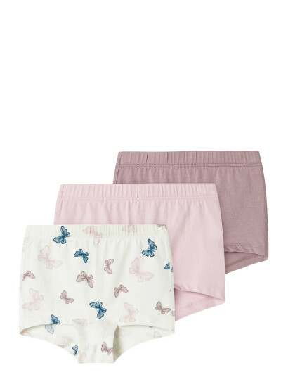 name it Nmftights 3P Jet Stream Butterfly Noos Pink 92