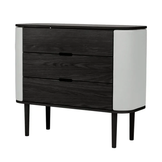 Umage Treasures kommode i svart eik/Sterling Umage Treasures kommode i svart eik/Sterling