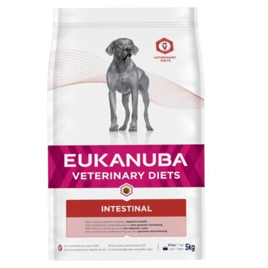 Eukanuba Veterinary Diet Dog Intestinal Formula Tørrfôr Til Hund 5 kg