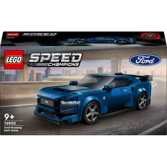 Lego Speed Champions Ford Mustang Dark Horse-Sportsbil 76920 Lego Speed Champions Ford Mustang Dark Horse-Sportsbil 76920