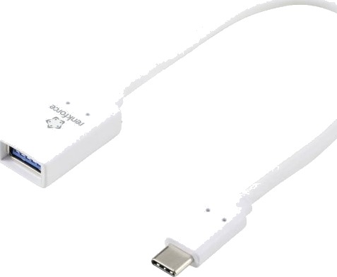 Renkforce Rf-6056892 Usb-C Usb-A 0,2 M Hvit