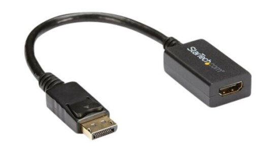 StarTech.com DisplayPort til HDMI 0,21m Videoadapter - 1080p StarTech.com DisplayPort til HDMI 0,21m Videoadapter - 1080p