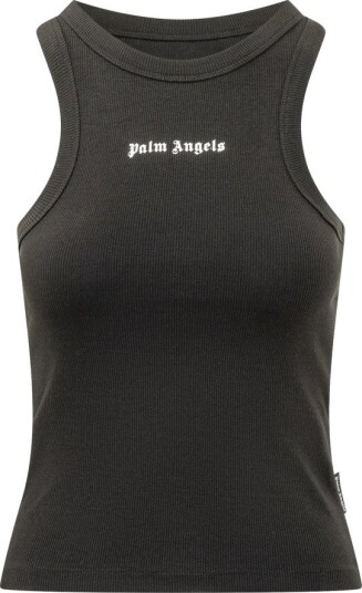 Palm Angels Dame Topper Svart S, Palm Angels Dame Topper Svart S,