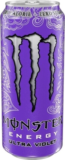 Monster energy ultra violet sukkerfri 500 ml