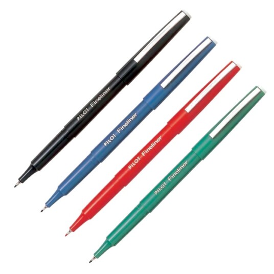 Pilot Fineliner Blue Pilot Fineliner Blue