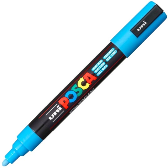 Posca Posca Marker PC-5M Medium Deep Grey