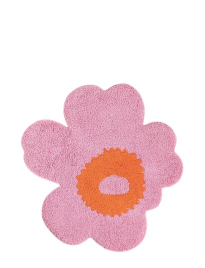 Marimekko Home Unikko Bath Mat 73X74Cm Pink 73X74CM