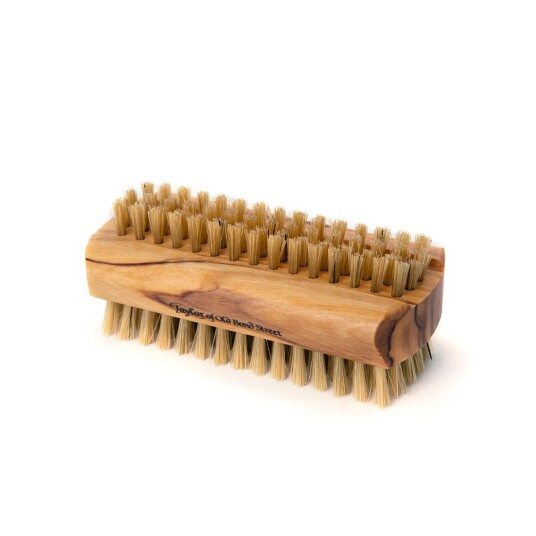Taylor Of Old Bond Street Medium Olivewood Pure Bristle Nail Brush
