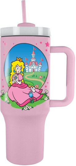 Pyramid International Peach Super Mario Termokopp 1130 ml rosa Pyramid International Peach Super Mario Termokopp 1130 ml rosa